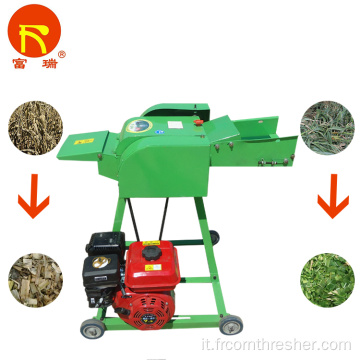 Hay E Green Gasoline Agricultural Grass Chaff Cutter